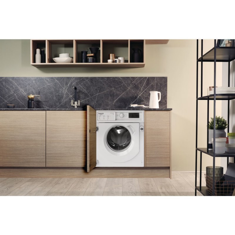 Hotpoint BI WMHG 71483 EU N lavatrice Caricamento frontale 7 kg 1400 Giri min D Bianco