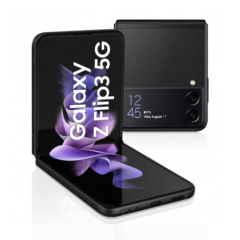 TIM Samsung Galaxy Z Flip3 5G 17 cm (6.7 Zoll) Single SIM Android 11 USB Typ-C 8 GB 256 GB 3300 mAh Schwarz