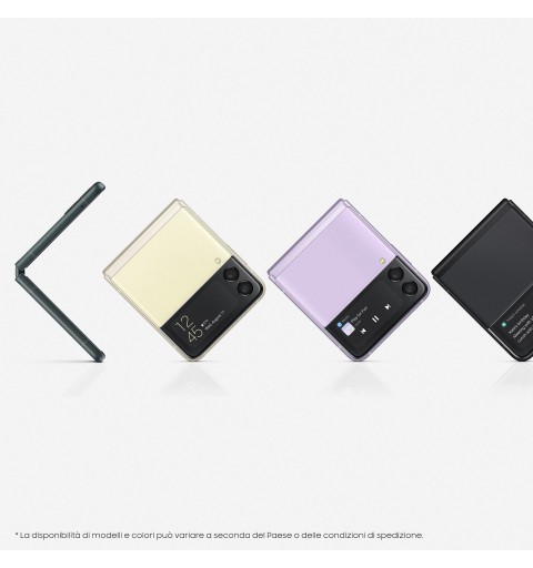 TIM Samsung Galaxy Z Flip3 5G 17 cm (6.7 Zoll) Single SIM Android 11 USB Typ-C 8 GB 256 GB 3300 mAh Schwarz