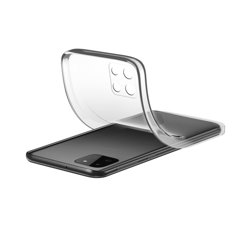 Cellularline Soft coque de protection pour téléphones portables 16,8 cm (6.6") Housse Transparent