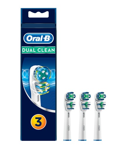 Oral-B Testina Di Ricambio Dual Clean Confezione Da 3