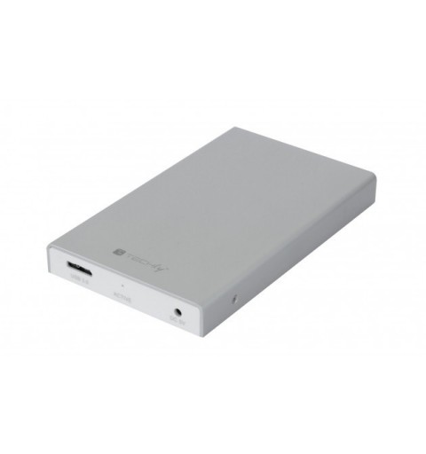 Techly I-CASE SU3-25S contenitore di unità di archiviazione Box esterno HDD SSD Alluminio 2.5"