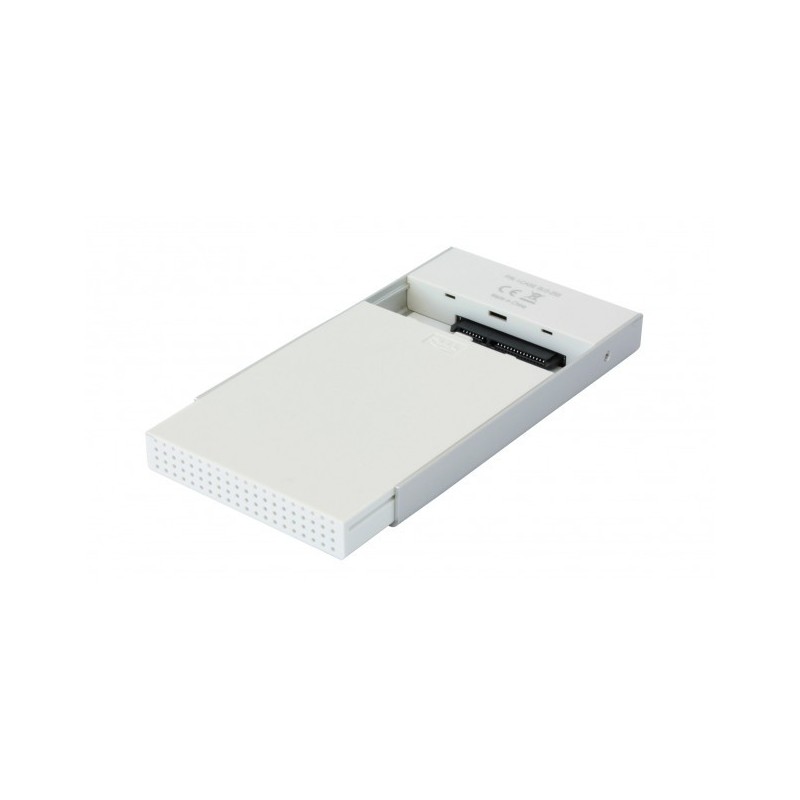 Techly I-CASE SU3-25S contenitore di unità di archiviazione Box esterno HDD SSD Alluminio 2.5"