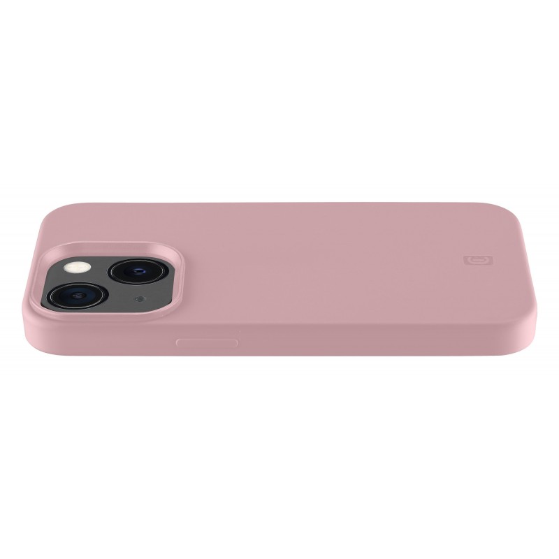 Cellularline Sensation - iPhone 13 Custodia in silicone soft touch con tecnologia antibatterica Microban integrata Rosa