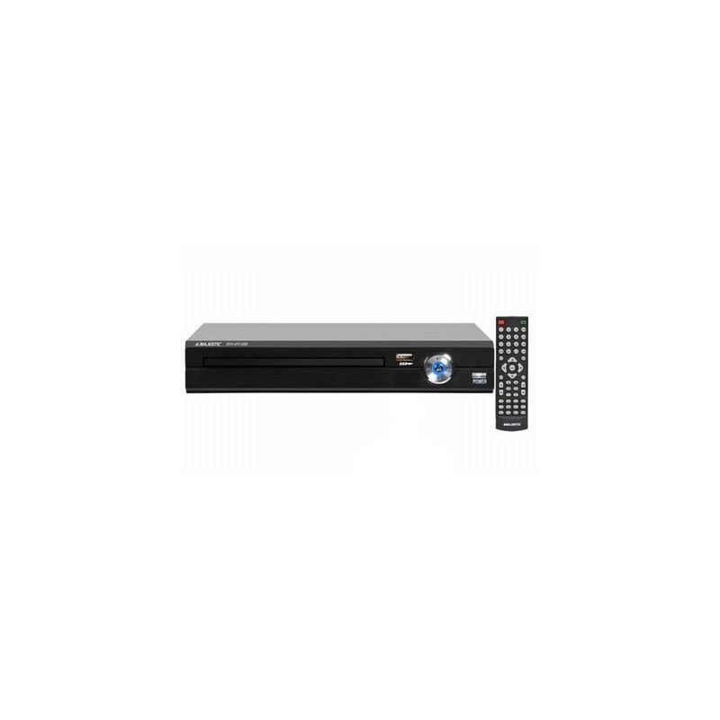 New Majestic DVX-475 USB reproductor de CD Blu-Ray Reproductor de DVD Negro