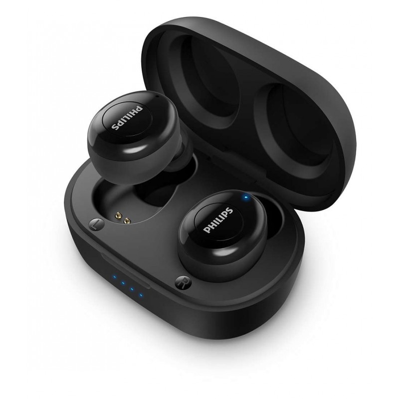 Philips 2000 series TAT2205 Wireless Bluetooth Earphones with Charging Case - Black