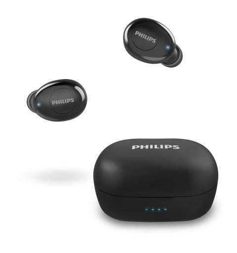 Philips 2000 series TAT2205 Wireless Bluetooth Earphones with Charging Case - Black
