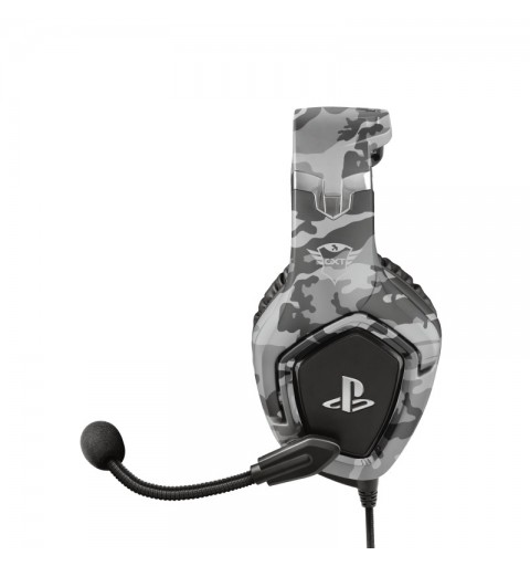Trust GXT 488 Forze PS4 Headset Wired Head-band Gaming Black, Grey