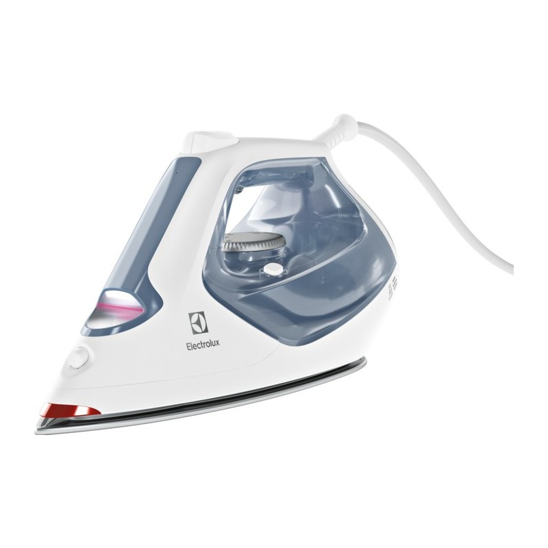 Electrolux E7SI1-4WB Plancha vapor-seco Suela de Glissium 2300 W Gris, Blanco