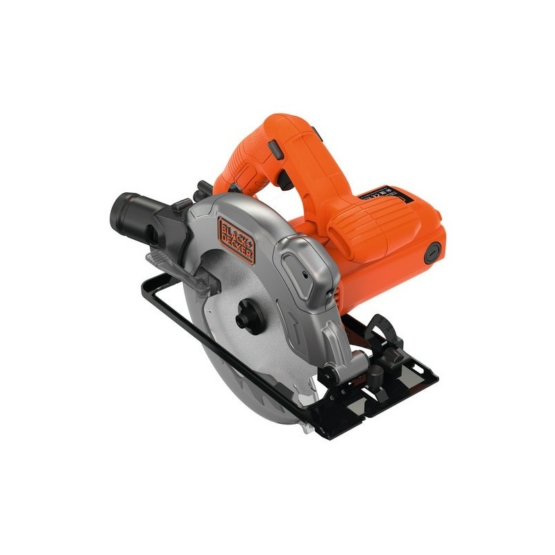 Black & Decker CS1250L 19 cm Black, Metallic, Orange 5300 RPM 1250 W