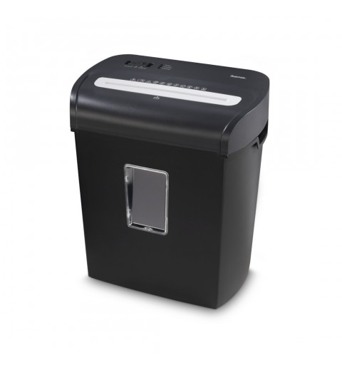Hama Premium M8 paper shredder Micro-cut shredding 70 dB 22.5 cm Black