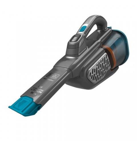 Black & Decker BHHV520BF-QW aspirateur de table Bleu, Argent, Titane Sans sac