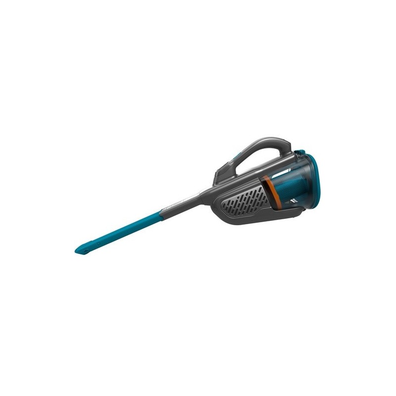 Black & Decker BHHV520BF-QW aspirateur de table Bleu, Argent, Titane Sans sac