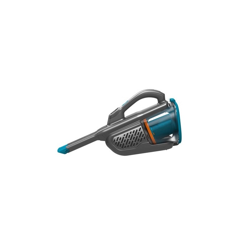 Black & Decker BHHV520BF-QW aspirapolvere senza filo Blu, Argento, Titanio Senza sacchetto