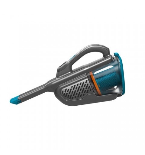 Black & Decker BHHV520BF-QW aspirateur de table Bleu, Argent, Titane Sans sac