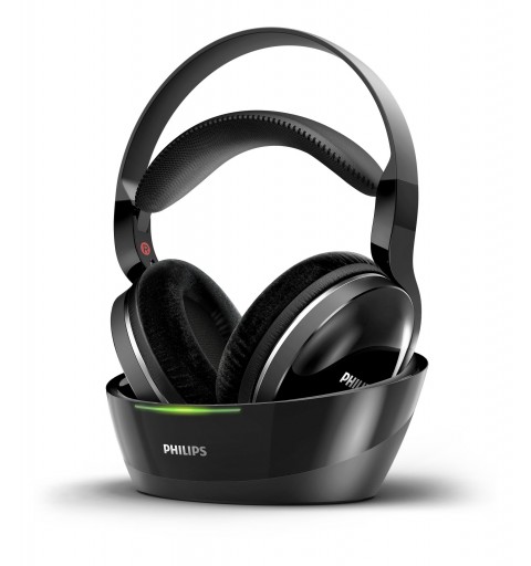 Philips SHD8850 12 cuffia e auricolare Wireless Cuffie A Padiglione MUSICA Nero