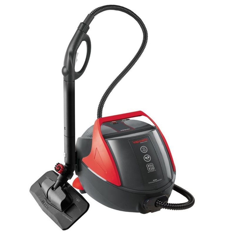 Polti Pro 85_Flexi Pulitore a vapore cilindrico 1100 W Nero, Rosso