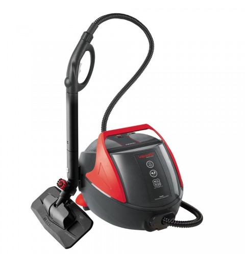 Polti Pro 85_Flexi Limpiador a vapor de cilindro 1100 W Negro, Rojo