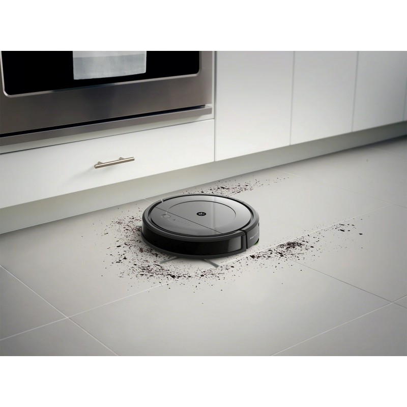 iRobot Roomba Combo aspirapolvere robot 0,45 L Sacchetto per la polvere Nero, Grigio