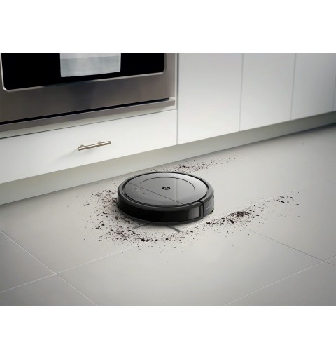 iRobot Roomba Combo robot aspirateur 0,45 L Sac à poussière Noir, Gris