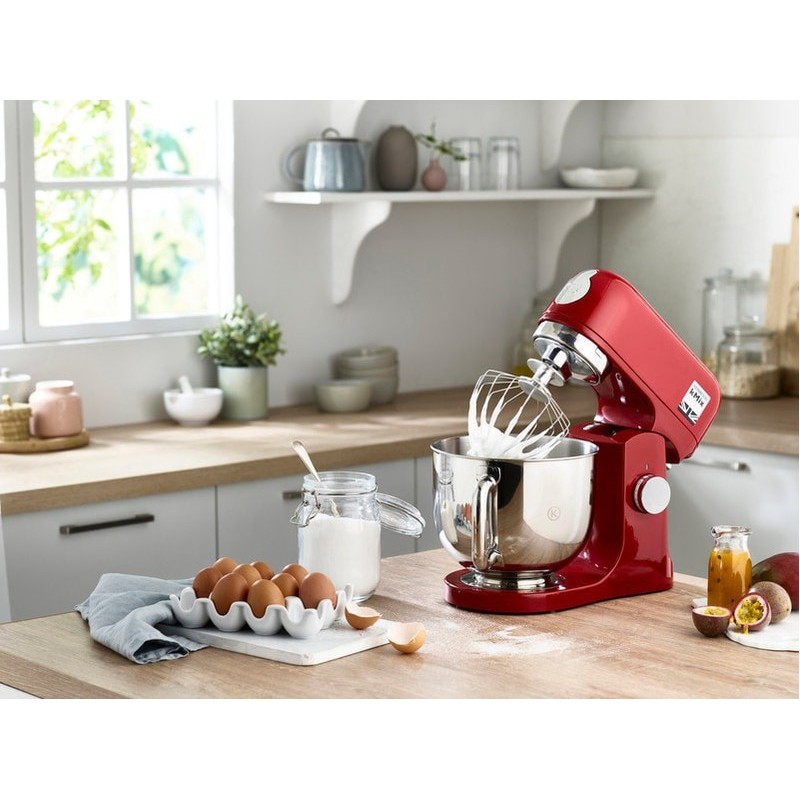 Kenwood KMX750AR robot da cucina 1000 W 5 L Rosso, Acciaio inossidabile