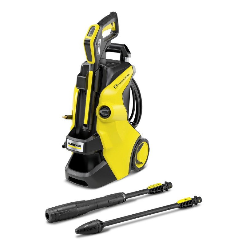 Kärcher K 5 POWER CONTROL idropulitrice Verticale Elettrico 500 l h Nero, Giallo