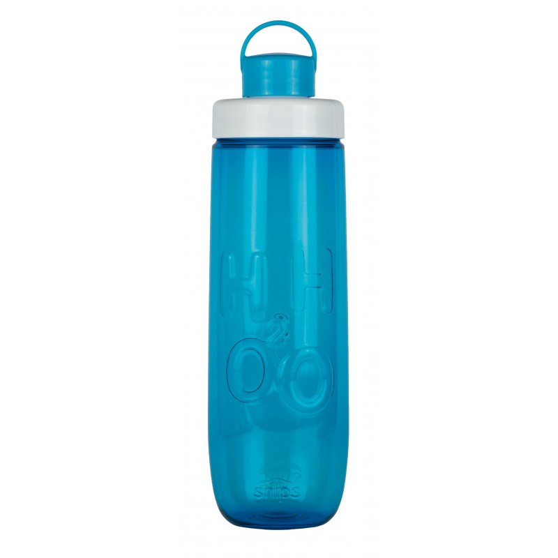 Snips Water Bottle 0.75L Tägliche Nutzung 750 ml Tritan Blau, Weiß