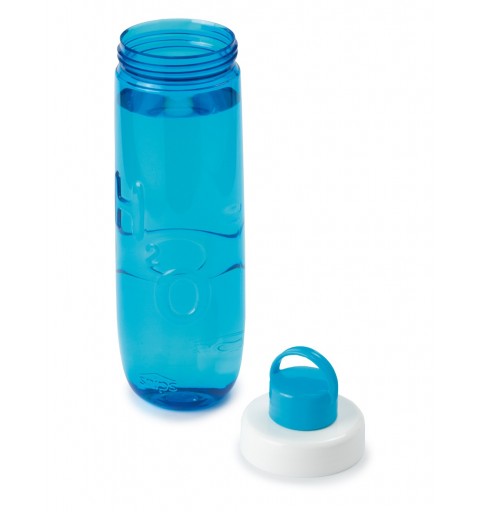 Snips Water Bottle 0.75L Tägliche Nutzung 750 ml Tritan Blau, Weiß