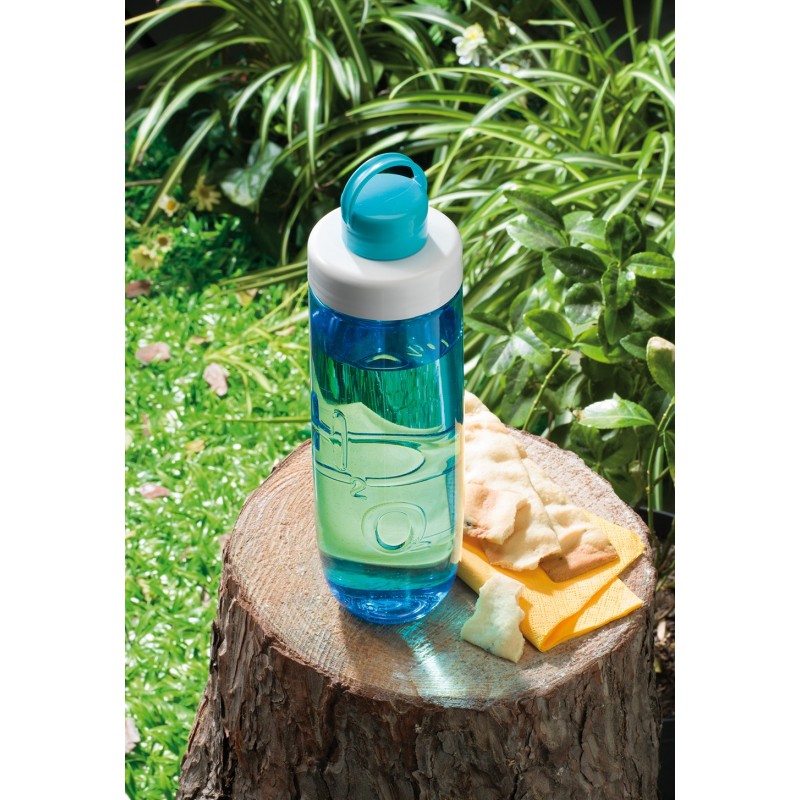 Snips Water Bottle 0.75L Tägliche Nutzung 750 ml Tritan Blau, Weiß