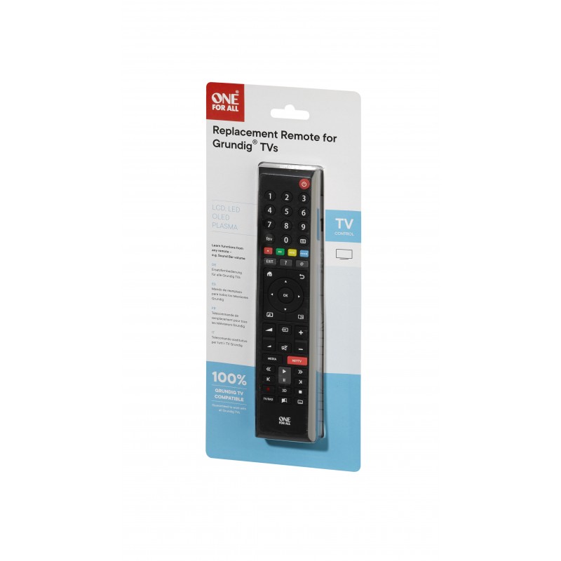 One For All TV Replacement Remotes URC 1915 mando a distancia IR inalámbrico Botones