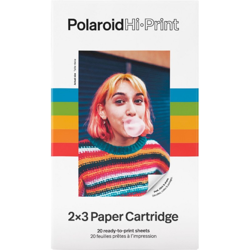 Polaroid Originals Hi-Print papier photos Blanc Hautement brillant