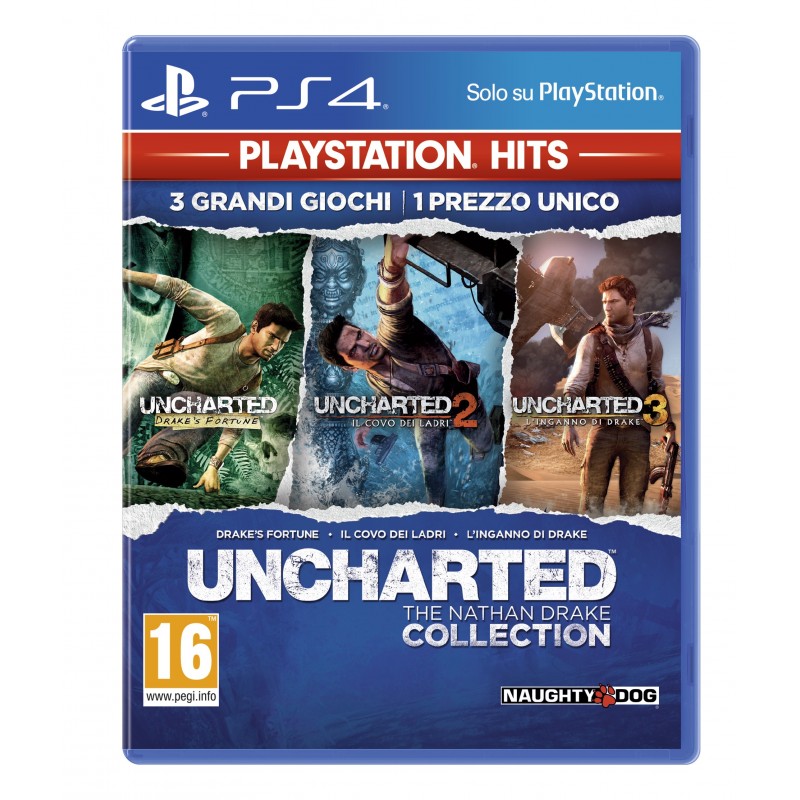 Sony Uncharted The Nathan Drake Collection, PS Hits, PS4 PlayStation 4