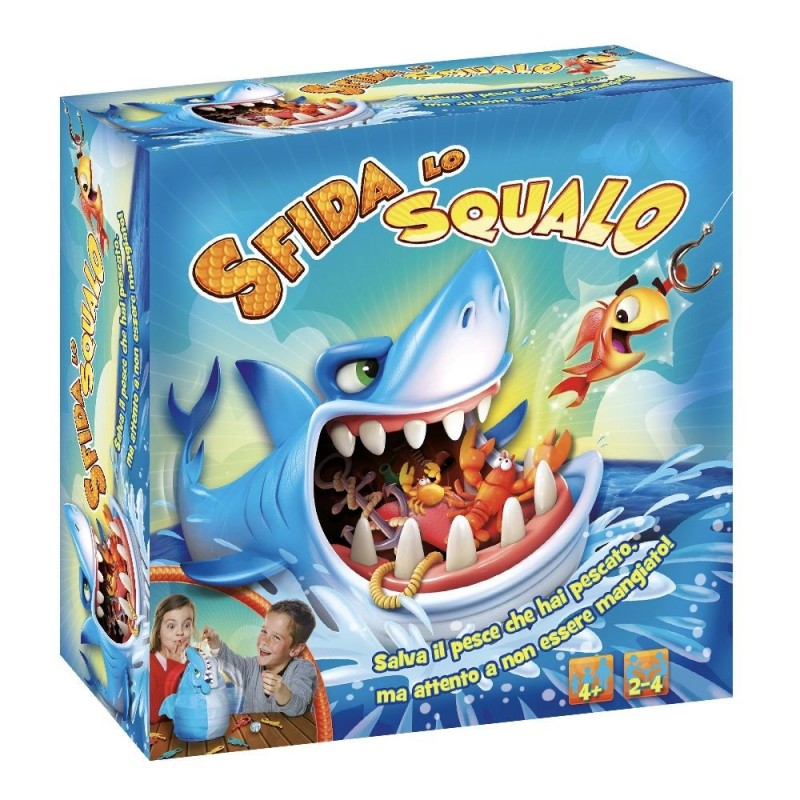 Rocco Giocattoli Sfida Lo Squalo Erwachsene & Kinder Familien-Brettspiel