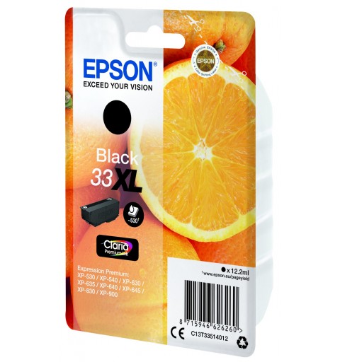 Epson Oranges Cartuccia Nero T33XL Claria Premium