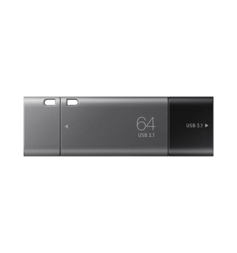 Samsung MUF-64DB unità flash USB 64 GB USB Type-A USB Type-C 3.2 Gen 1 (3.1 Gen 1) Nero, Argento