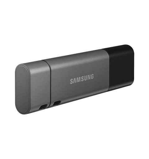 Samsung MUF-64DB USB flash drive 64 GB USB Type-A USB Type-C 3.2 Gen 1 (3.1 Gen 1) Black, Silver
