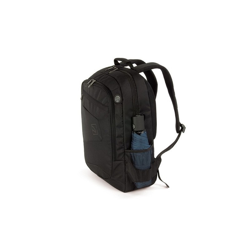 Tucano Lato Notebooktasche 43,2 cm (17 Zoll) Rucksackhülle Schwarz