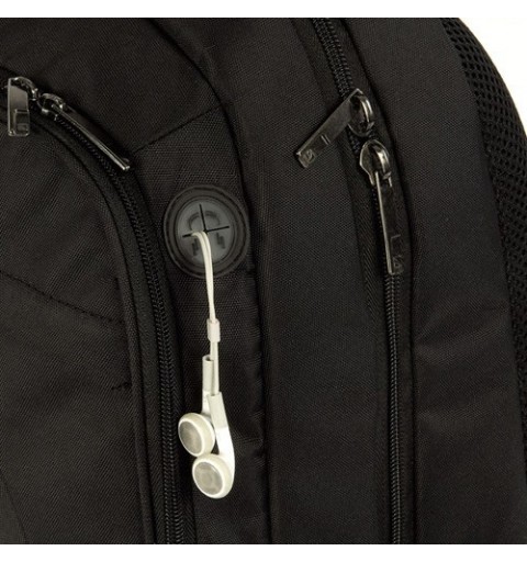 Tucano Lato Notebooktasche 43,2 cm (17 Zoll) Rucksackhülle Schwarz