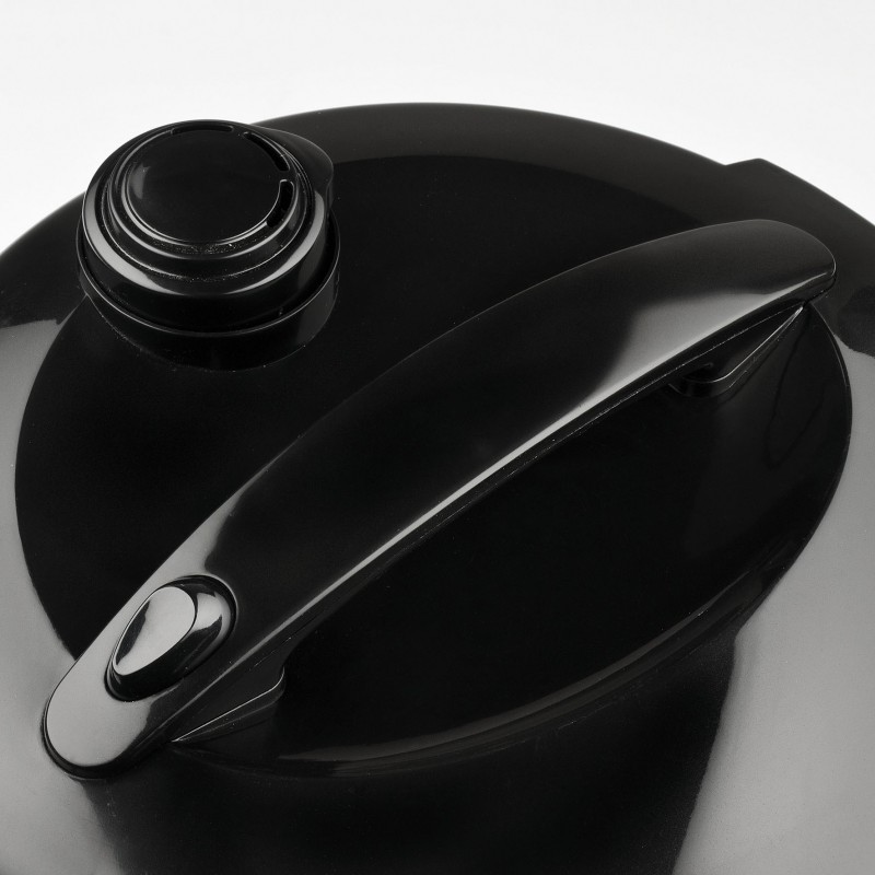 G3 Ferrari Risocotto arrocera 1,8 L 700 W Negro, Acero inoxidable