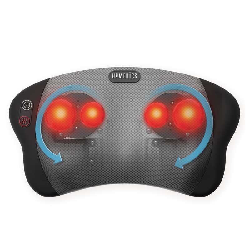 HoMedics Cuscino per Massaggio Shiatsu Multiuso per un totale rilassamento del corpo SP-7H-EU