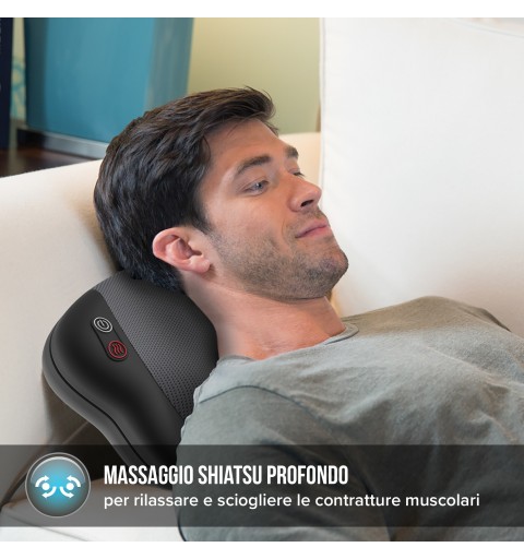 HoMedics Cuscino per Massaggio Shiatsu Multiuso per un totale rilassamento del corpo SP-7H-EU