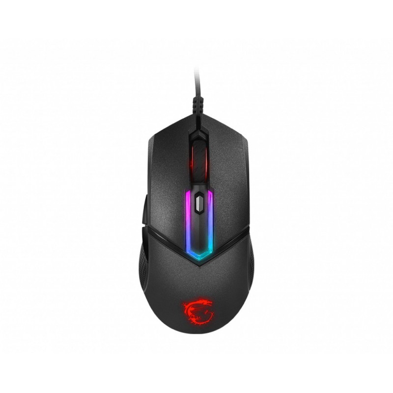 MSI Clutch GM30 Maus rechts USB Typ-A Optisch 6200 DPI