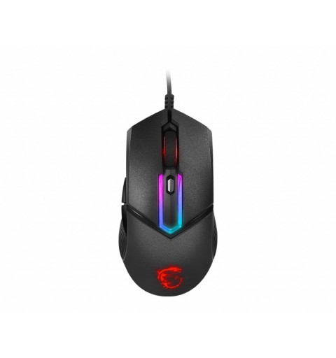 MSI Clutch GM30 Maus rechts USB Typ-A Optisch 6200 DPI