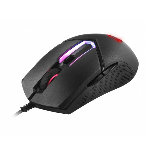 MSI Clutch GM30 Maus rechts USB Typ-A Optisch 6200 DPI