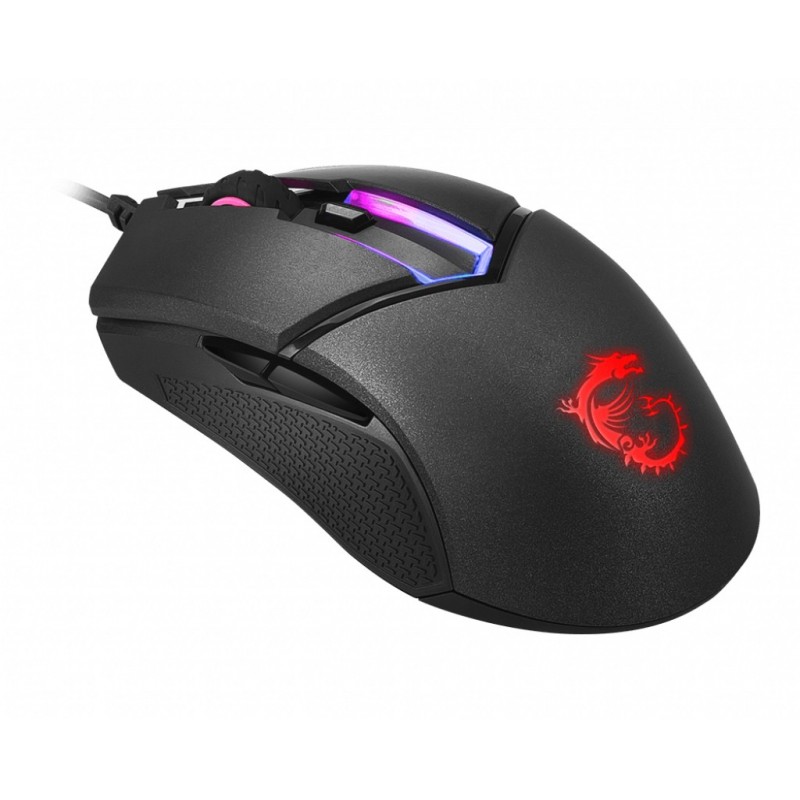 MSI Clutch GM30 Maus rechts USB Typ-A Optisch 6200 DPI