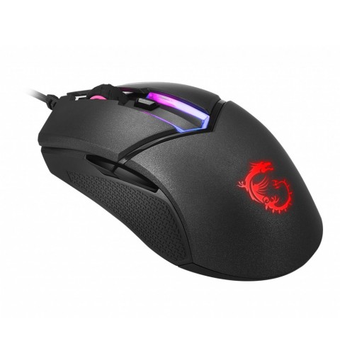 MSI Clutch GM30 Maus rechts USB Typ-A Optisch 6200 DPI