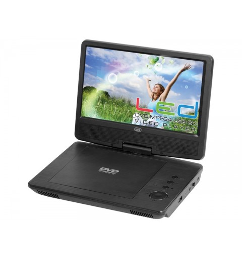 Trevi PDX 1409 Lecteur DVD portable Convertible 22,9 cm (9") 800 x 480 pixels Noir