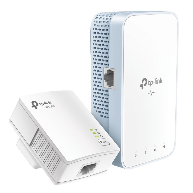 TP-LINK TL-WPA7517 KIT adattatore di rete PowerLine 1000 Mbit s Collegamento ethernet LAN Wi-Fi Bianco