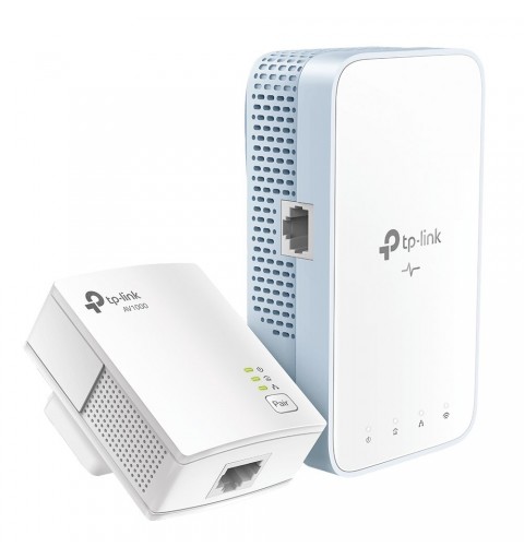 TP-LINK TL-WPA7517 KIT adattatore di rete PowerLine 1000 Mbit s Collegamento ethernet LAN Wi-Fi Bianco