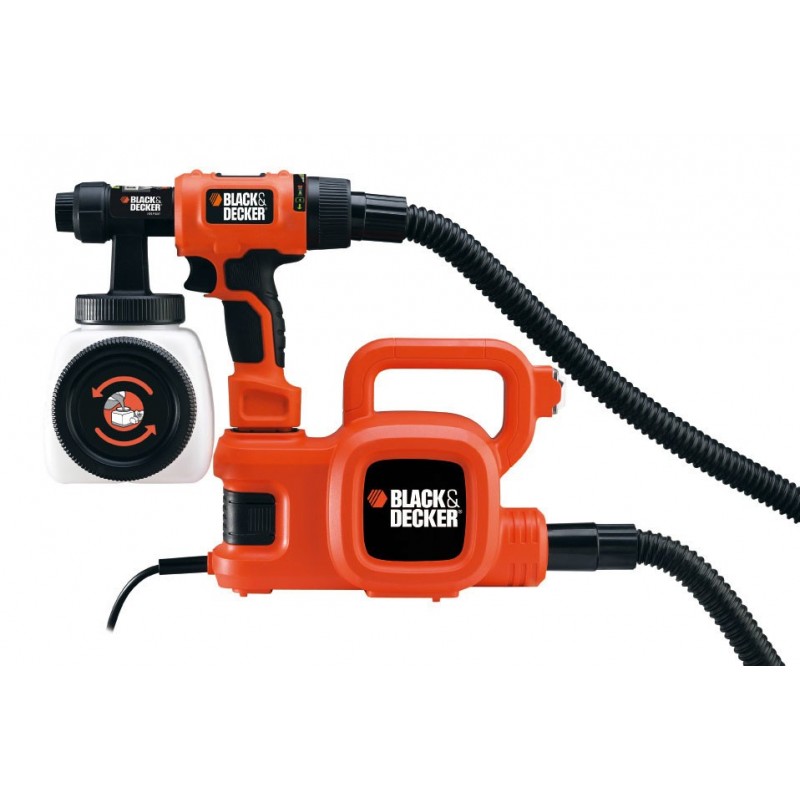 Black & Decker HVLP400 Elektrisches Feinsprühsystem 1200 ml